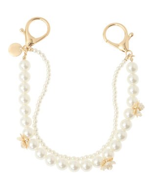 Maison de FLEUR パールフラワーチャーム Gold