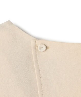 uncrave バックサテンジョーゼット オールインワン ライトベージュ