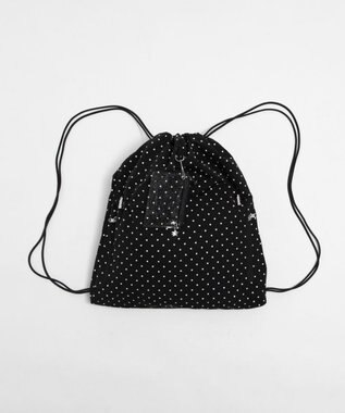 WEGO クリアポーチ付きナップサック 柄2