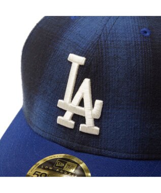 WEGO 【NEWERA/ユニセックス着用】NEWERA　LP5950　MLB　CHECK ブルー