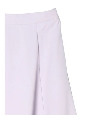 Green Parks 〈選べるきれシル〉フレアロング丈スカート Lavender
