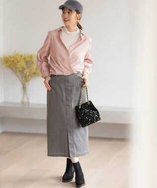 ANY SIS 【洗える】シアーリブ インナー アイボリー