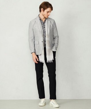 JOSEPH ABBOUD 【オーガニックコットン】ハイパワーカルゼ パンツ ブラック系