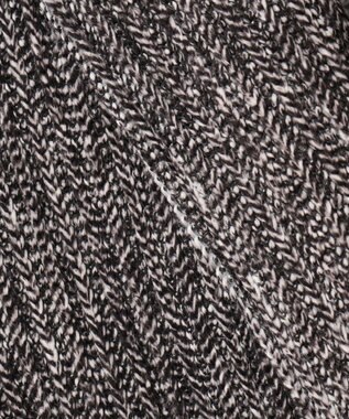 JOSEPH ABBOUD 【キングサイズ・軽量/ストレッチ/イージーケア】ツィーディーフリース ジャケット ブラック系