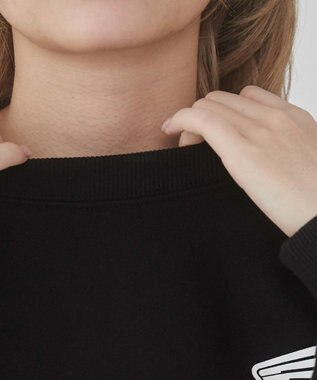 WEGO 別注Hondaプルオーバービッグスウェット ブラック