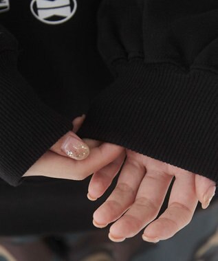 WEGO 別注Hondaプルオーバービッグスウェット ブラック