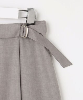 J.PRESS LADIES S OXIJEWEL ストレッチ スカート グレー系