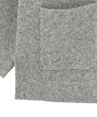 AMERICAN HOLIC Wフェイスラグランニットコーディガン Gray Mixture