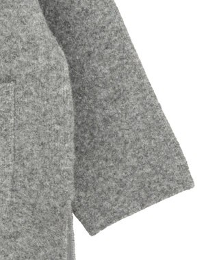 AMERICAN HOLIC Wフェイスラグランニットコーディガン Gray Mixture