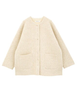 AMERICAN HOLIC Wフェイスラグランニットコーディガン Light Beige