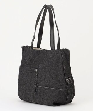 Y'SACCS デニムトートバッグ　Sサイズ ブラック【WEB限定カラー】