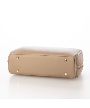 UNBILLION カシュカシュ cachecache / チャーム付横長ボストン オーク