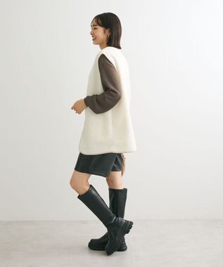 Green Parks ＢＰ　パイピングライトボアベスト Off White