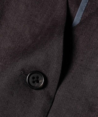 Paul Smith レーヨンリネン Vネックジレ ダークブラウン