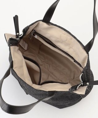 Y'SACCS デニムトートバッグ　Sサイズ ブラック【WEB限定カラー】