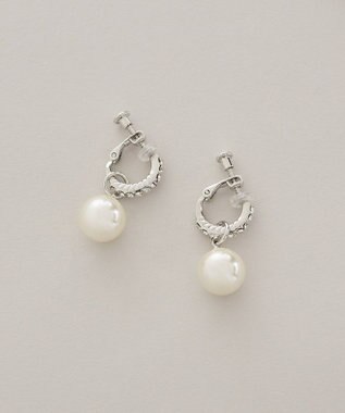 Maison de FLEUR ２Ｗａｙパールビジューイヤリング