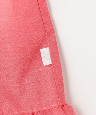 組曲 KIDS 【150-160㎝】 フリルヘムショートパンツ レッド