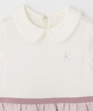 組曲 KIDS 【110-130cm】ジャガード セットアップ ピンク系