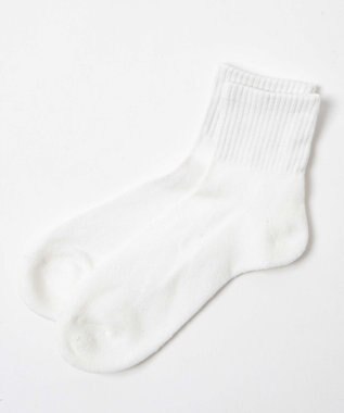 WEGO カラーパイルソックス（U） ホワイト