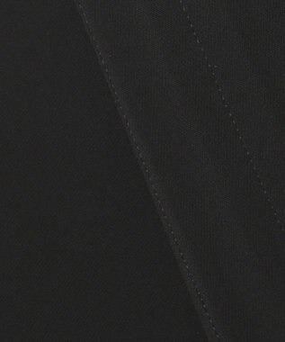 自由区 FORMAL 【洗える/縦横ストレッチ】セオプラスエス横二重ジャケット＋ワンピース ブラック系