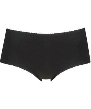 Wing ジュニア ショーツ Wing Teen おしりにくいこみにくい ズレ上がりにくい(裾) 綿混素材(身生地部) 【non!PKパンツ】 はきこみ丈ふつう RJ3000 ウイング／ワコール ブラック