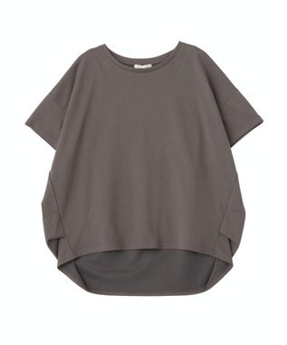 Green Parks 超冷感コクーンカットプルオーバー Gray