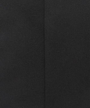 組曲 S スタイルアップジャージー フレアパンツ ブラック系