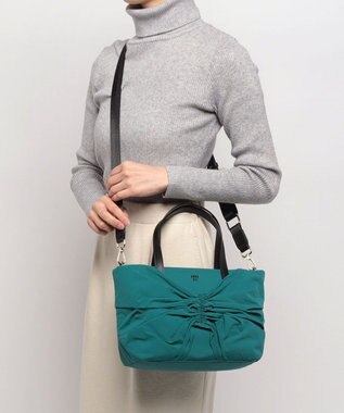 ANNA SUI スワロウテイル 2wayショルダーバッグ ターコイズ