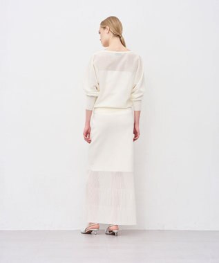 uncrave シアーニット ドルマントップス オフ