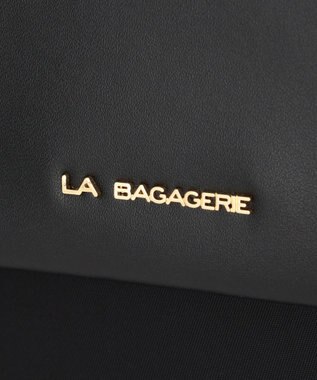 LA BAGAGERIE リサイクルレザー　フラップトート ブラック