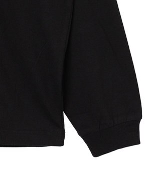 WEGO アクセ付きグラフィックT（LS） ブラック