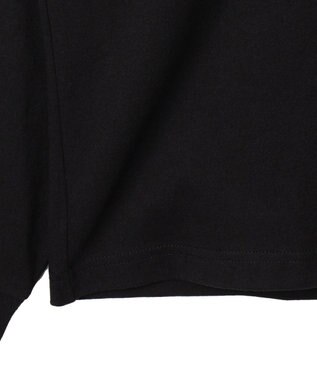 WEGO アクセ付きグラフィックT（LS） ブラック