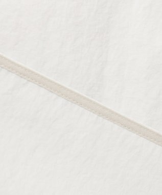 uncrave ライトプルーフナイロン オフショルブラウス グレージュ