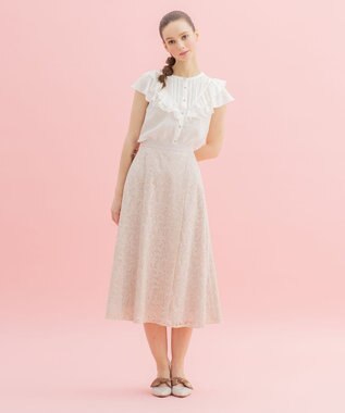 TOCCA 【洗える！】FLEURS スカート ピンク系