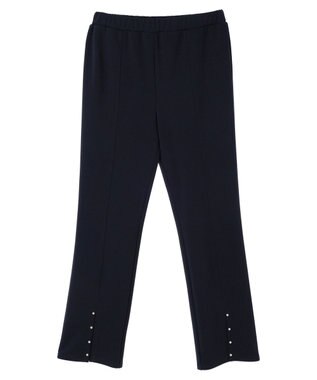 earth music&ecology パールスリットパンツ Navy