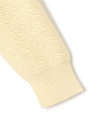 23区 【洗える】ウールカシミヤ Vネック ニット イエロー系