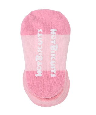 MIKI HOUSE HOT BISCUITS 【9-11cm】ベビーソックス　シューズ風 ピンク