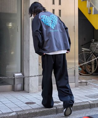 WEGO ラグランハートグラフィックT（LS） スミクロ