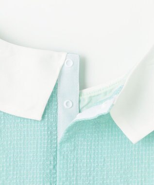 組曲 KIDS 【150-160㎝】ティアード チュニック ターコイズブルー