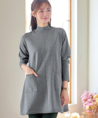 Tiaclasse 涙型ラリエットネックレス シルバー