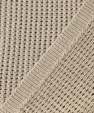 自由区 【カタログ掲載】ペーパーコットンメッシュ ベスト ベージュ