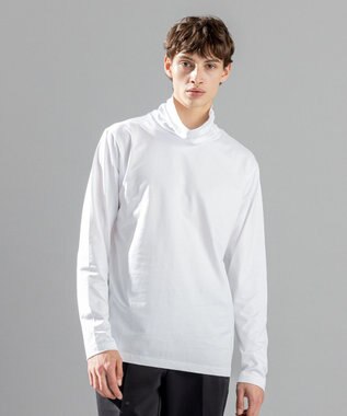 スビンソフトジャージー　タートルネックカットソー