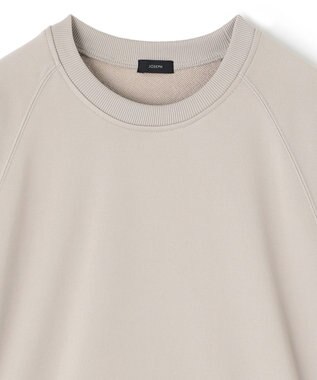 JOSEPH HOMME コットンナイロンテリー　クルーネックスウェット ベージュ系