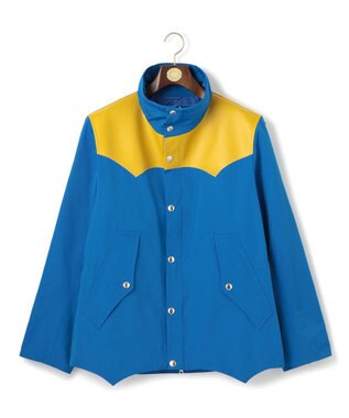 J.PRESS MEN 【J.PRESS ORIGINALS】Mixed Grosgrain Archive Ski Jacket / Made in Japan ブルー系