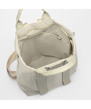 ACE BAGS & LUGGAGE W&.Day/Night レポ 2WAYトート A4サイズ 19171 ダブルアンドデイナイト ライトグレージュ