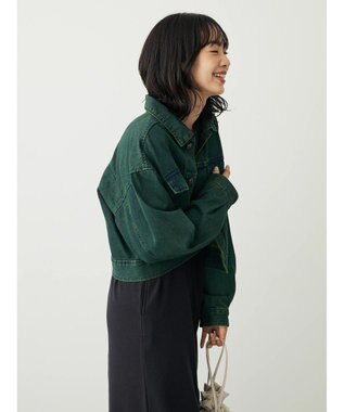 Green Parks ・ＳＵＧＡＲ　ＳＰＯＯＮ　カラーデニムＧジャン Green