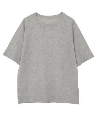 Green Parks ・Ｐｅｔｉｔ　Ｆｌｅｕｒ　ラメシアーニット Gray