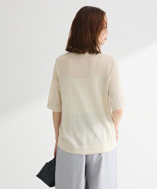 Green Parks ・Ｐｅｔｉｔ　Ｆｌｅｕｒ　ラメシアーニット Beige