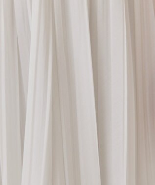 AMERICAN HOLIC 【選べる丈】シアープリーツスカート Off White