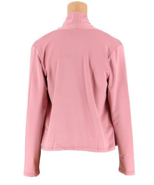 San-ai Resort（三愛水着楽園） 【SALE】【Coral veil】【UPF50＋】裏起毛ベア天　温かトラベル羽織 ショート丈 F ピンク